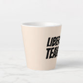 LIBÉRAL LARMES LATTE CAFÉ MUG (Devant)