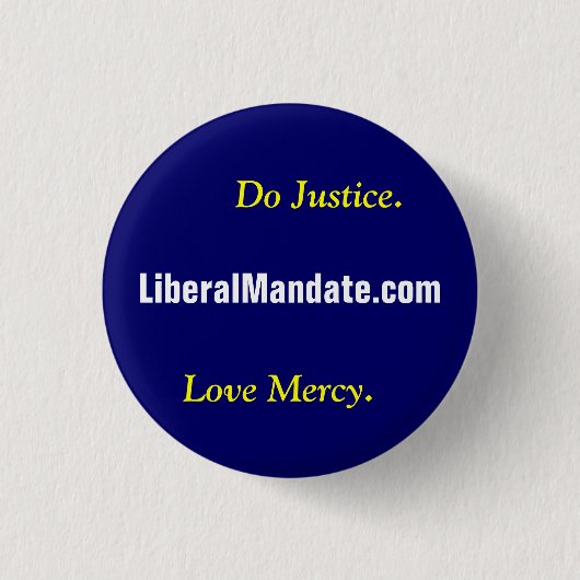 Liberal Mandate Button (Voorkant)