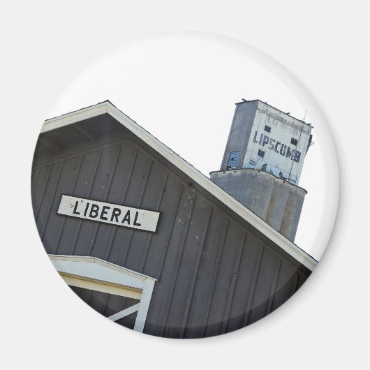 Liberal, Missouri/Lipscomb Lift Magnet Magneet (Voorkant)