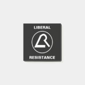 Liberal Resistance Post-it Notes (Voorkant)