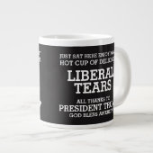 Liberal Tears President Trump POTUS 45 Jumbo Beker (Voorkant rechts)