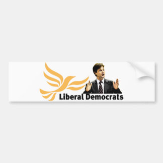 Liberale Democraten Bumpersticker