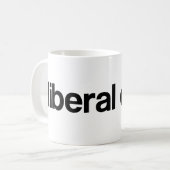 liberale elite koffiemok (Voorkant links)