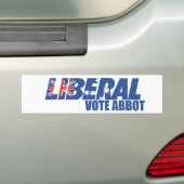 Liberale Partij van Australië Bumpersticker (Op auto)