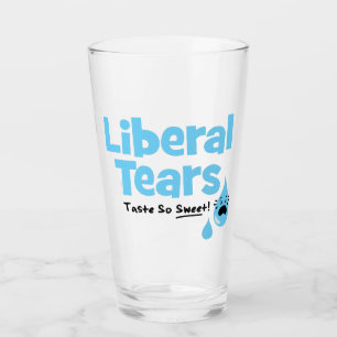 Liberale tranen smaten zo lekker glas