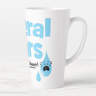 Liberale tranen smaten zo lekker latte mok