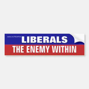liberalen binnen bumpersticker