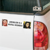 liberalisme bumpersticker (Op Truck)