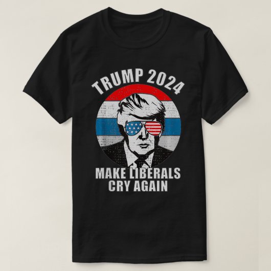 Liberals Cry 2024 T-shirt (Design voorkant)