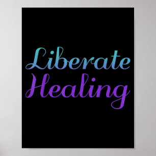 Liberate Healing Prevention Awareness Design Poster