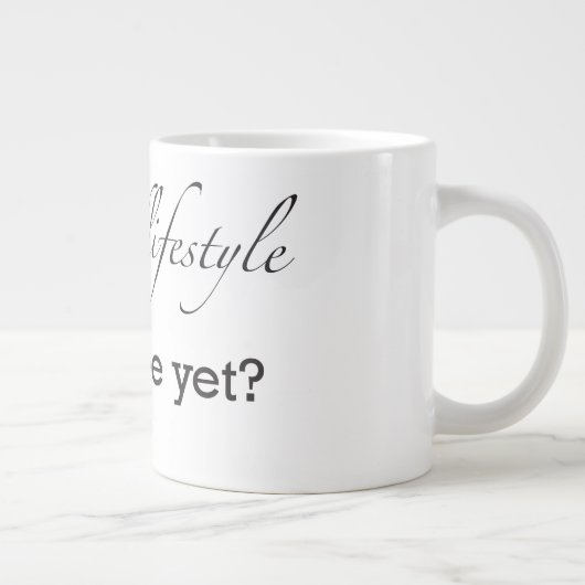 #LiberatedLifestyle Mug (Droite)