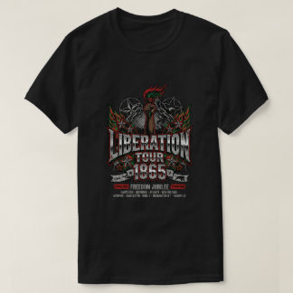 Liberatietoer 1865 Juneteenth Vintage Herdenking T-shirt