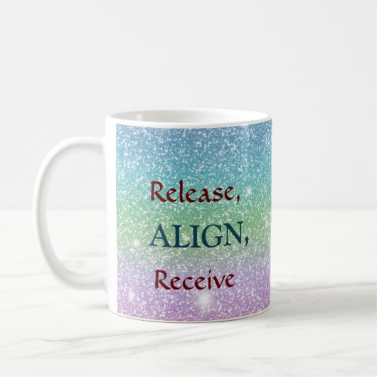Libérer, Aligner, Recevoir Mug (Gauche)