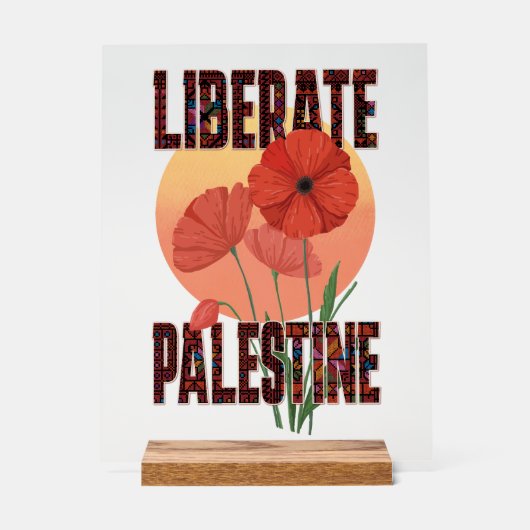 Libérer la Palestine Libérer la liberté palestinie (Recto)