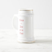 Libérez comme dans la tasse de bière (Devant gauche)