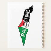Libérez la Palestine Drapeau sur la carte Palestin (Dos)