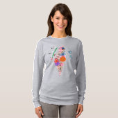 Libérez la Palestine femme T-shirt à manches longu (Devant entier)