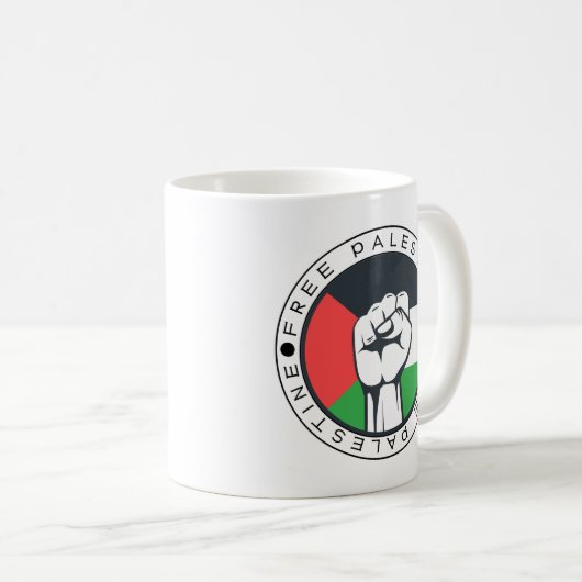 Libérez la Palestine Mug (Devant droit)