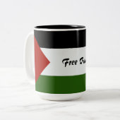 Libérez la Palestine Mug (Devant gauche)