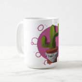 Libérez la tasse de cactus d'étreintes (Devant gauche)