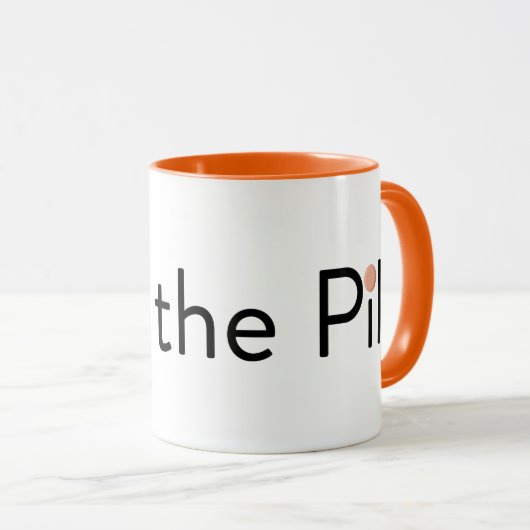 Libérez la tasse de pilule (Devant droit)