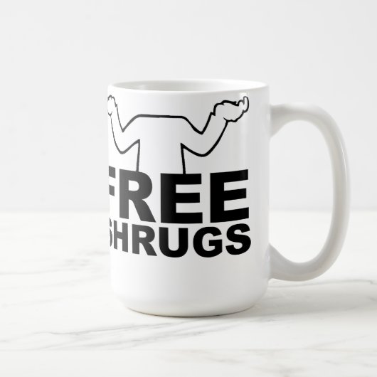 Libérez la tasse de Shrugs (Droite)