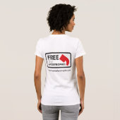 Libérez l'apostrophe - T-shirt (Dos entier)