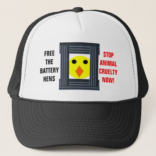 Libérez le Casquette des poules de batterie (Devant)