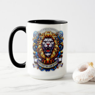Libérez le lion à l'intérieur - Mug de lion rugiss