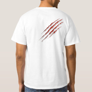 Libérez le loup dans le T-shirt imprimé