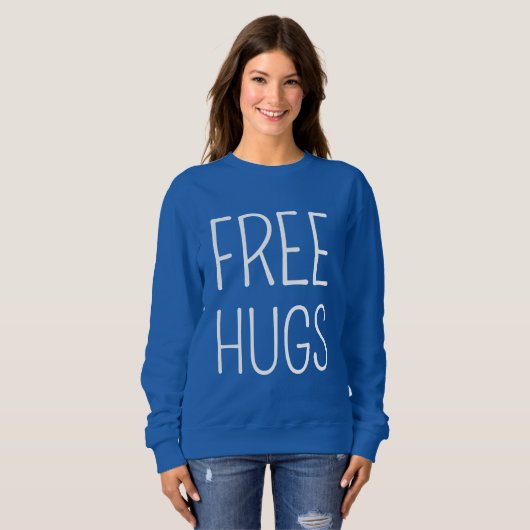 Libérez le sweatshirt de base des femmes (Devant entier)
