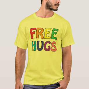 Libérez le T-shirt de base d'étreintes
