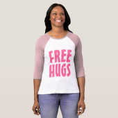 Libérez le T-shirt d'étreintes pour de grandes (Devant entier)