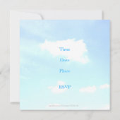 Libérez les Invitations des nuages/partis de retra (Dos)