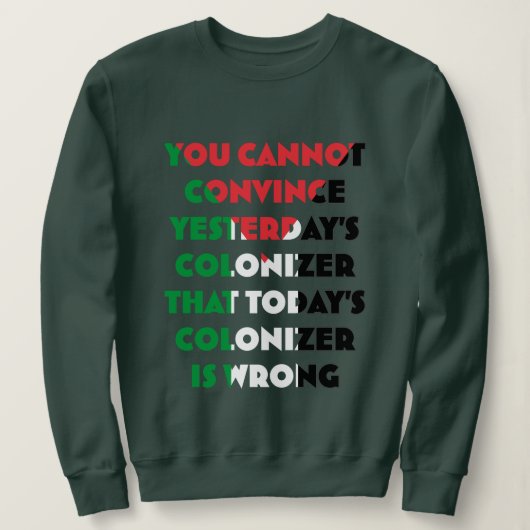 Libérez les Sweatshirts de Palestine - Sauvez Gaza (Design devant)