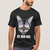 Libérez Maman Hugs Funny Chat Trans Pride Pullover (Devant)