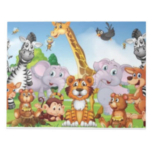 Libérez votre côté sauvage : Bloc-notes pour anima