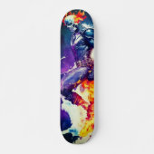 Libérez votre feu intérieur : le skateboard ultime (Devant)
