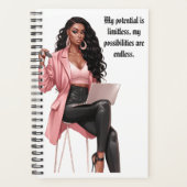 "Libérez votre potentiel infini - Planificateur (Devant)