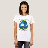 liberia embleem t-shirt (Voorkant volledig)