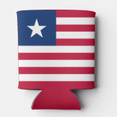 Liberia Flag Blikjeskoeler (Achterkant)
