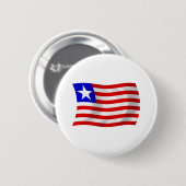 Liberia Flag Button (Voorkant /achterkant)