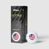 Liberia Flag Golfballen (Verpakking)