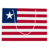 Liberia Flag Groot Cadeauzakje (Achterkant)