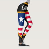 Liberia Flag Leggings (Rechts)