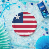 Liberia Flag Papieren Bordje (Feest)