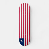 Liberia Flag Skateboard (Voorkant)