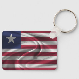 Liberia Flag Sleutelhanger