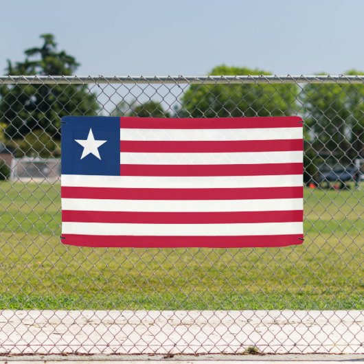 Liberia Flag Spandoek (Insitu)