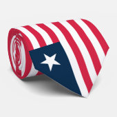 Liberia Flag Stropdas (Opgerold)